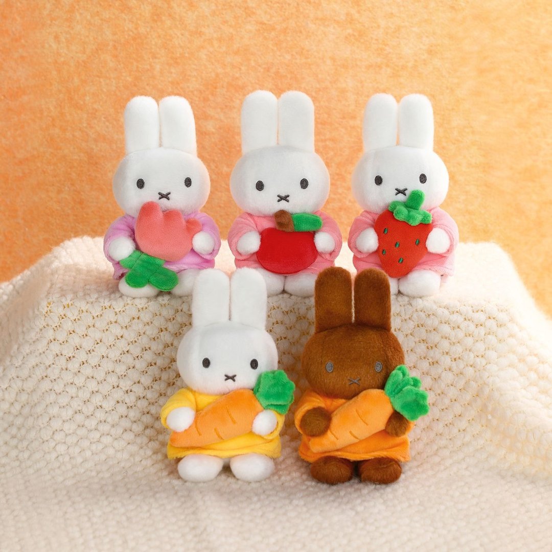 VIPO miffy 毛毛钥匙圈 - 钥匙链/钥匙包 - 棉 