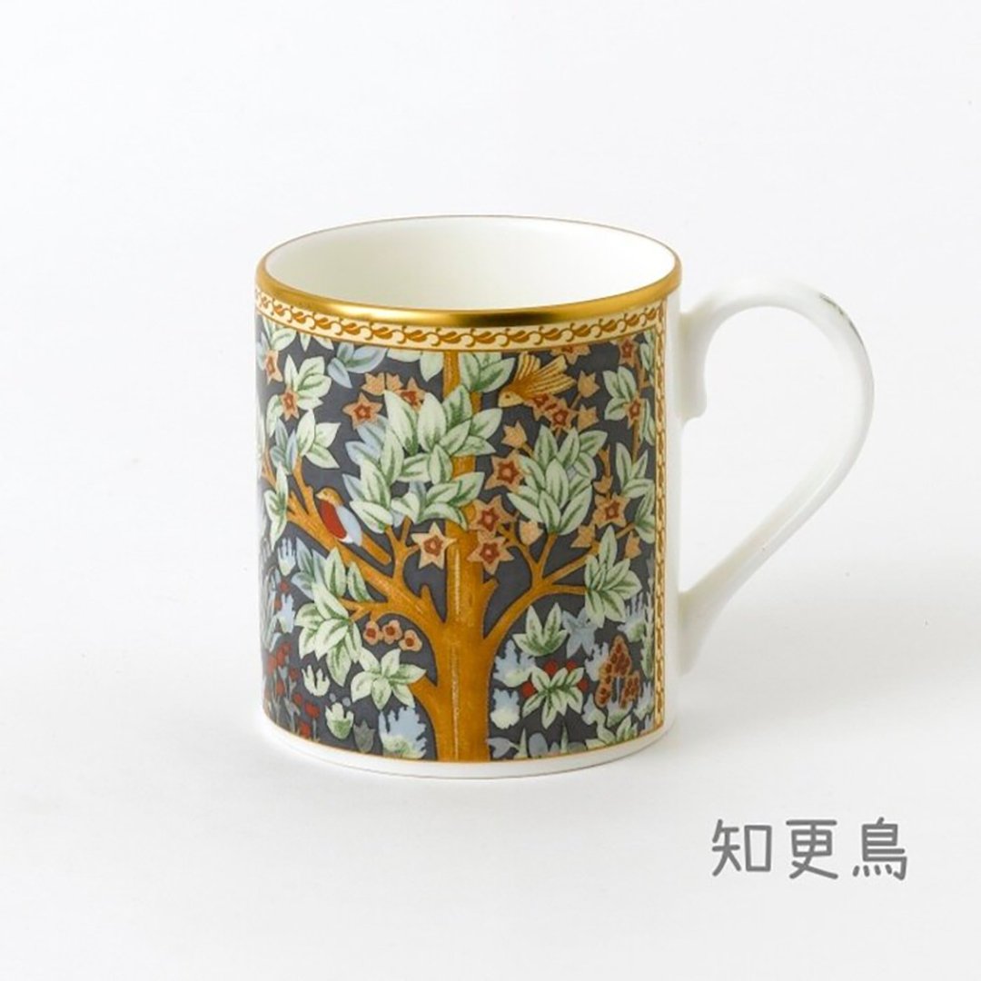 英国 RK | 经典Classic Collection 280ml金边骨瓷杯知更鸟 - 其他杯子 - 瓷 多色
