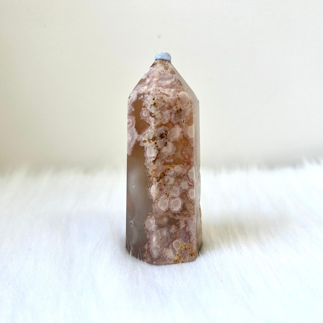樱花玛瑙柱 | 水晶 | 水晶柱 | 水晶摆件 - 摆饰 - 水晶 多色