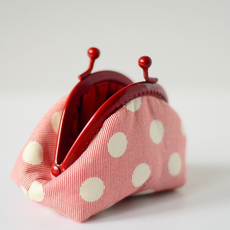 小小饺子包。零钱包。红甲虫［加大版］ - 零钱包 - 其他材质 红色