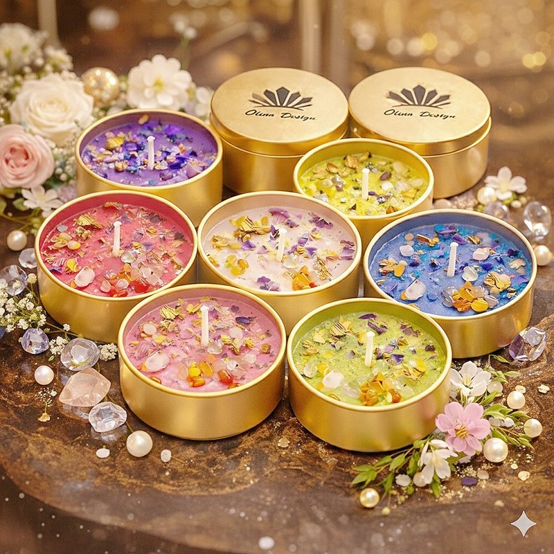 许愿蜡烛 魔法蜡烛 能量蜡烛 香氛蜡烛 贵人款 挽回复合款 开运 - 蜡烛/烛台 - 其他材质 多色