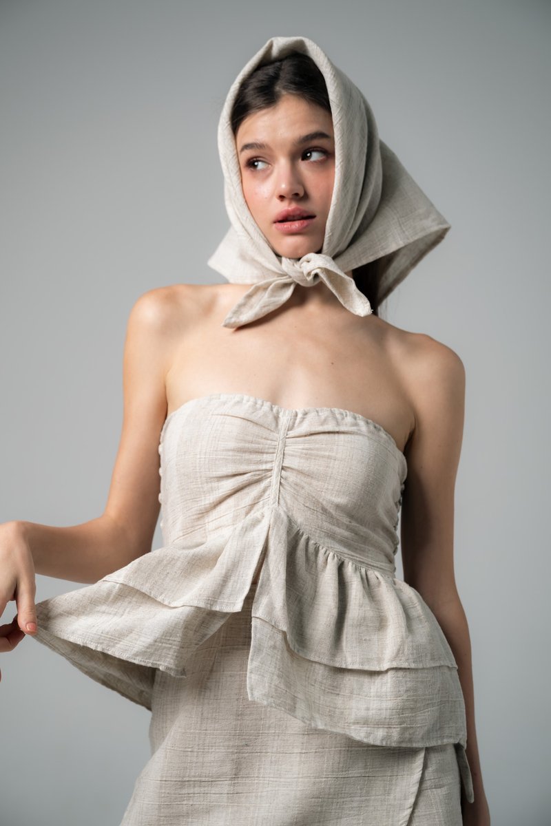 Palit Molly 细肩带上衣 (棉混纺) - 女装上衣 - 棉．麻 