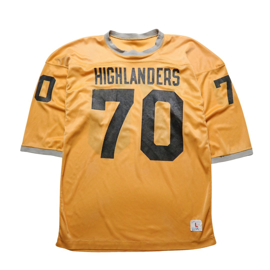 70s Champion 美国制 高地人美式足球网洞上衣 football Jersey - 男装上衣/T 恤 - 其他材质 黄色