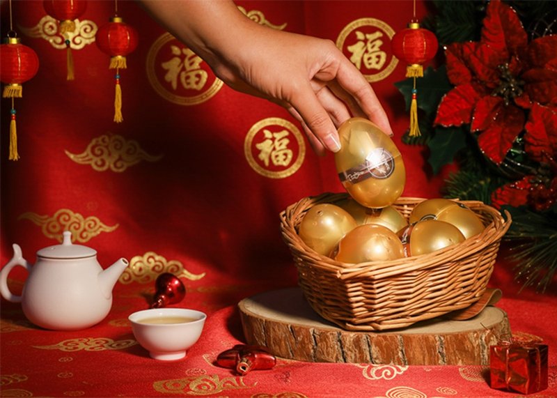 端午祝福黄金蛋 新年 随身祝福小礼物 - 茶 - 其他材质 