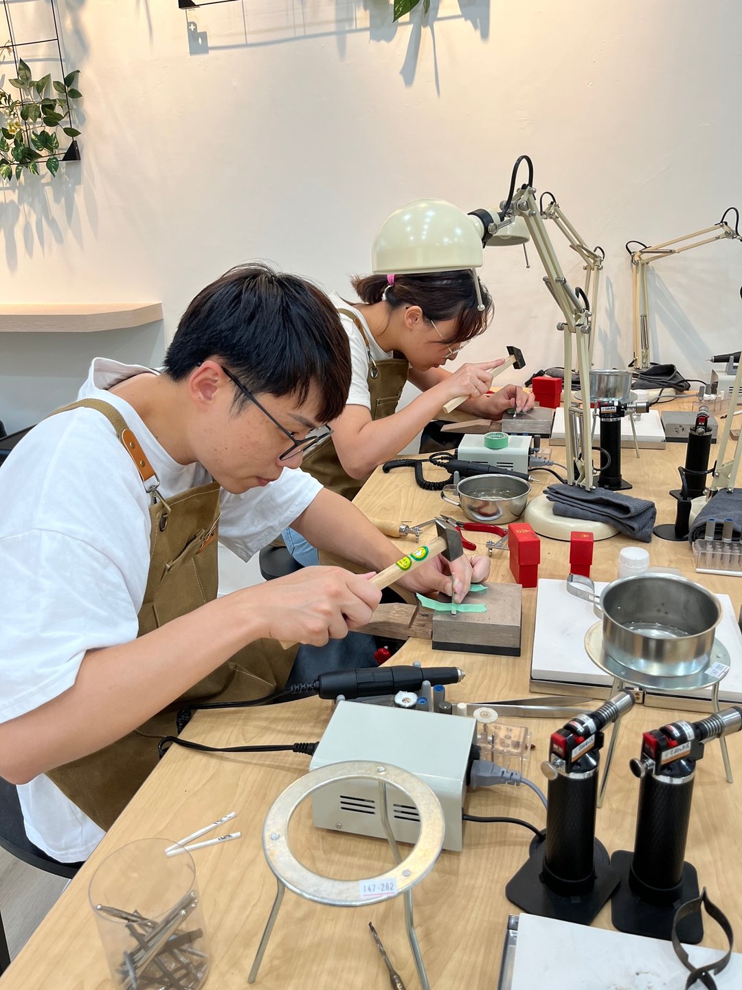 (台中店) 金工手作/情侣对戒/文化币/DIY 戒指/手环/项链 - 金工/饰品 - 纯银 
