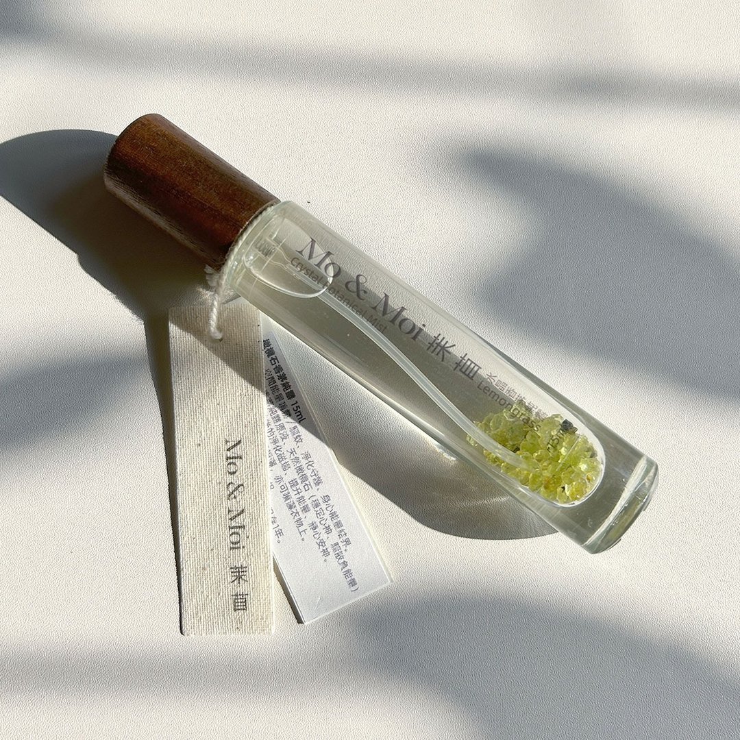 天然橄榄石 香茅纯露 净化能量喷雾15ml 乐观与丰盛 - 香薰/精油/线香 - 植物．花 