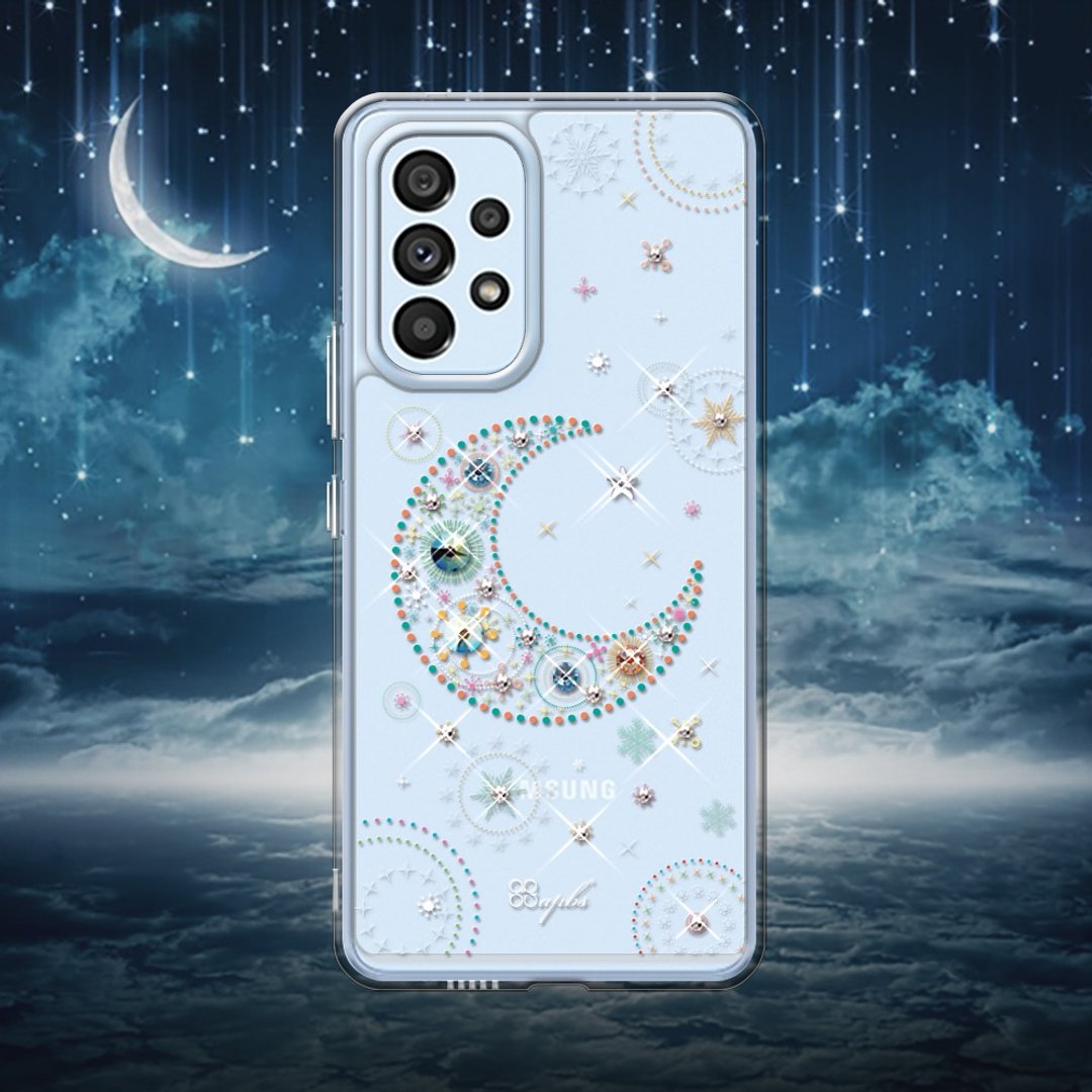 Samsung Galaxy A53 5G 防震双料水晶彩钻手机壳-星月 - 手机壳/手机套 - 其他材质 多色