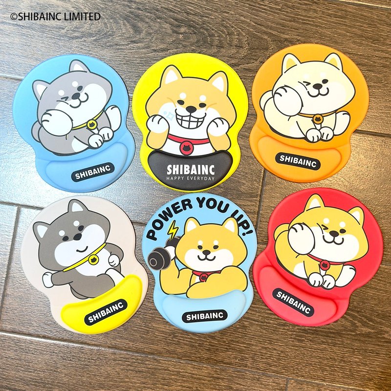 SHIBAINC 鼠标垫, 柴犬, 鼠标垫, SHIBA, SHIBE, SHIBAinu - 其他 - 其他人造纤维 红色