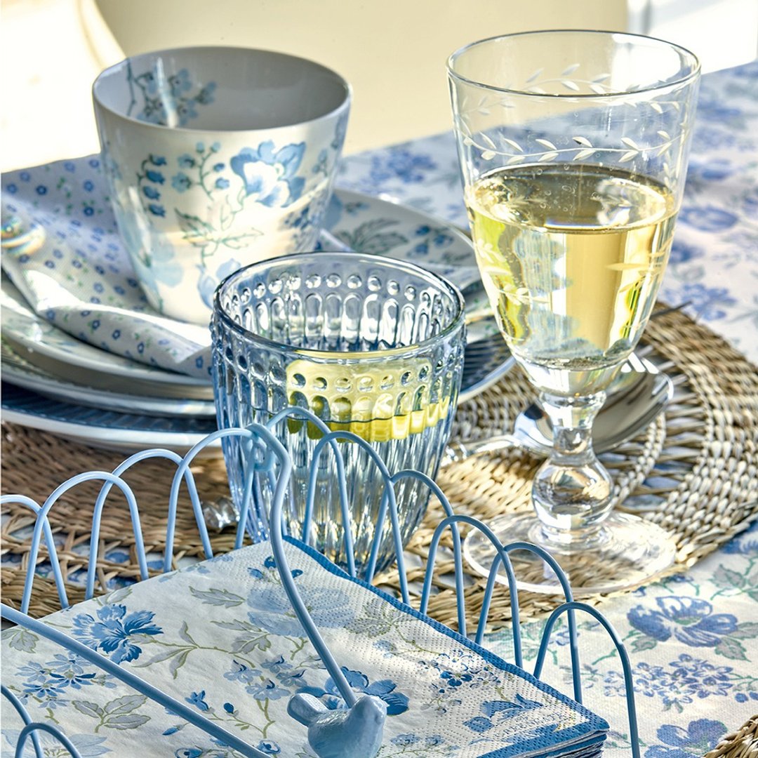 【2件888】丹麦GreenGate Donna blue / 拿铁杯 - 茶具/茶杯 - 瓷 蓝色
