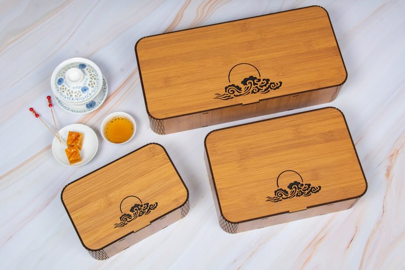 中秋礼盒(25日出货)－ 超值团源礼盒－ 食品米其林3星 - 零食/点心 - 新鲜食材 橘色