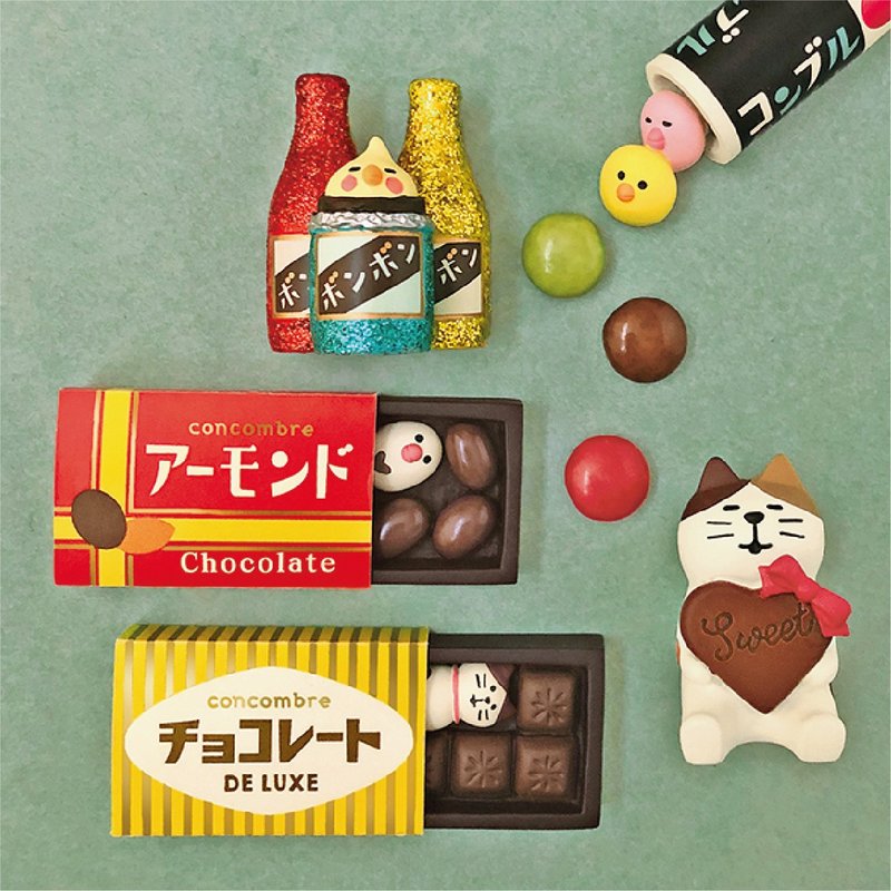 日本Decole Concombre - 日本制菓系列 - 摆饰 - 树脂 多色