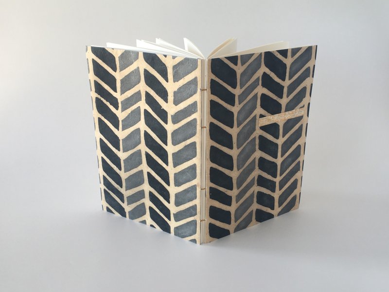 和风笔记本 罗克塔纸 A5 - 笔记本/手帐 - 纸 黑色