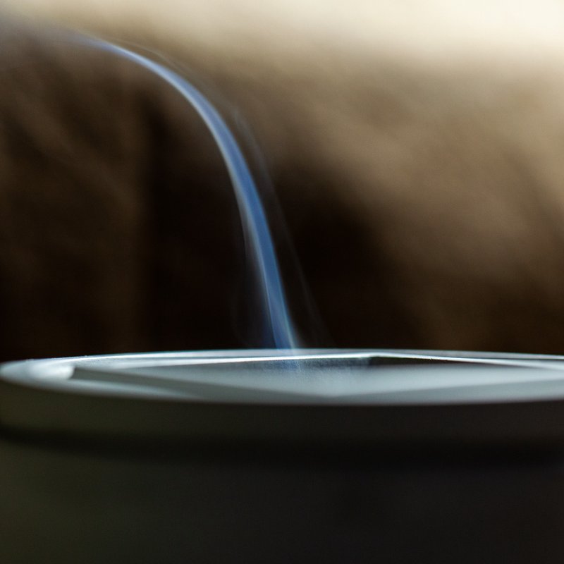 即是清水 坤德。钱水 增益盘香炉  不锈钢香网 升级不加价 - 香薰/精油/线香 - 水泥 灰色