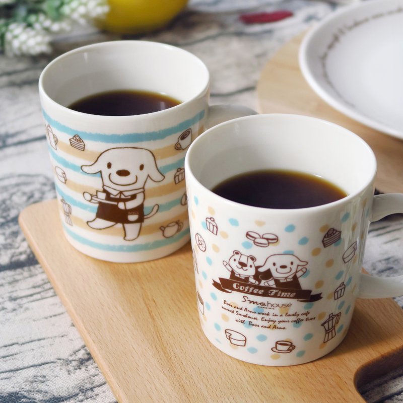 马克杯对杯组 - 咖啡杯/马克杯 - 瓷 蓝色