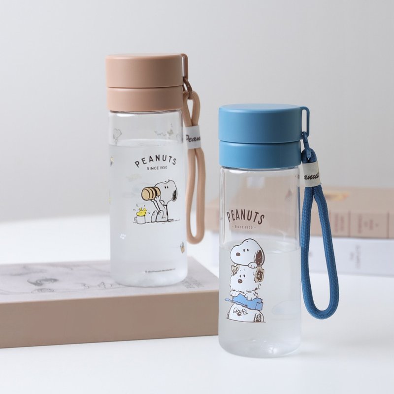 Peanuts史努比 Tritan透明水壶550ml-Snoopy BPA FREE 随身水瓶 - 其他杯子 - 其他材质 多色