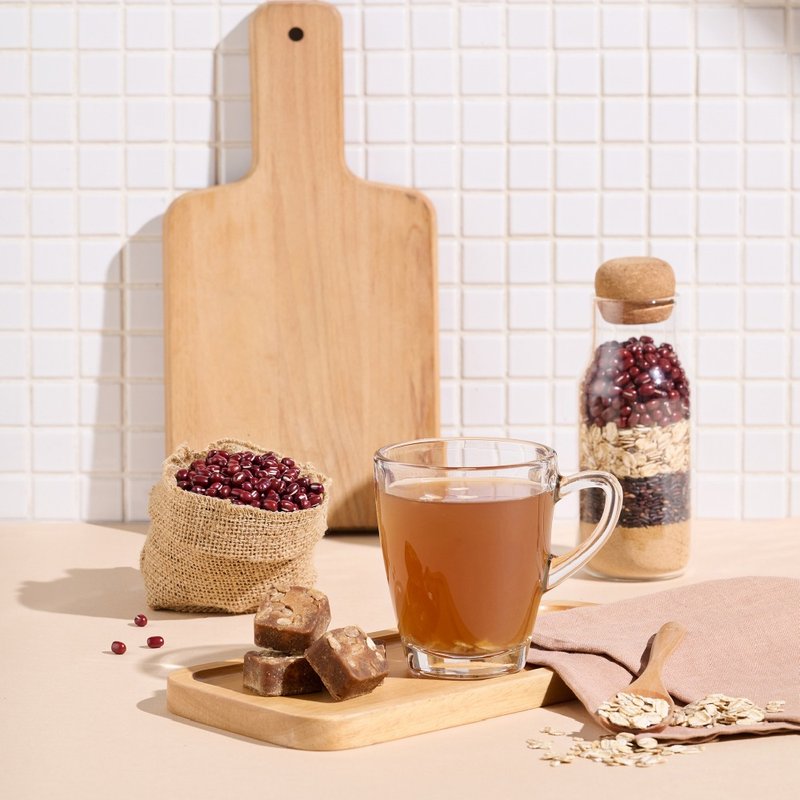 黑糖紫米红豆燕麦 | 17gx15入/袋 | 婚礼小物 红豆水 女友礼物 - 蜂蜜/黑糖 - 其他材质 咖啡色