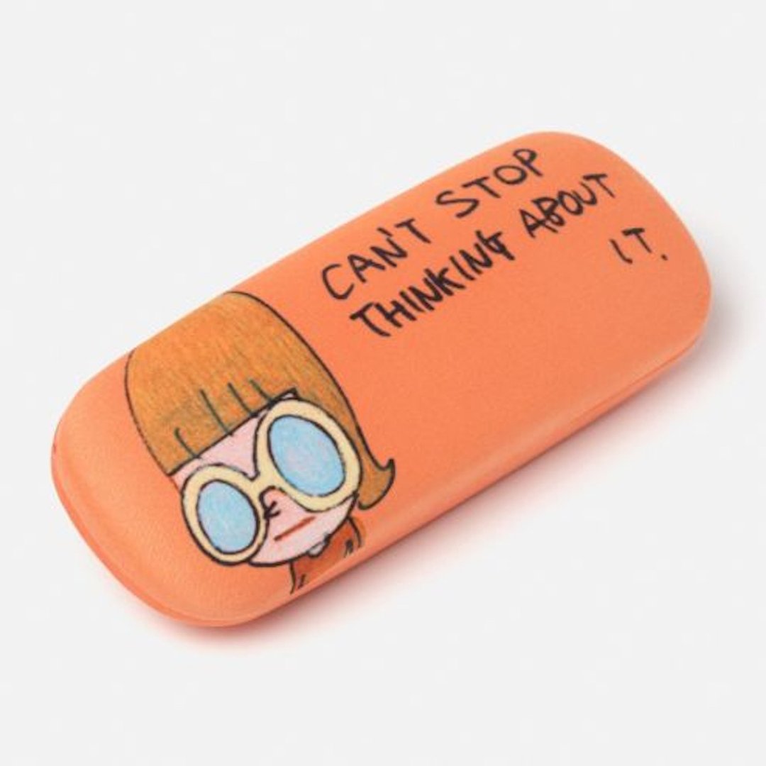 奈良美智 CAN'T STOP THINKING ABOUT IT 眼镜盒 - 眼镜盒/眼镜布 - 塑料 多色