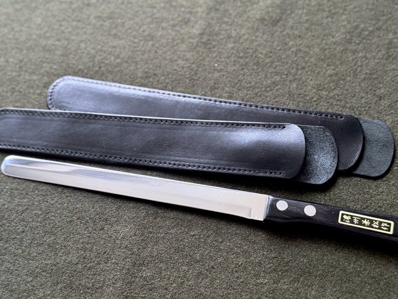 定制化尺寸刀套 / 剪刀套  (颜色尺寸请先私讯讨论之后再下单) - 其他 - 真皮 黑色