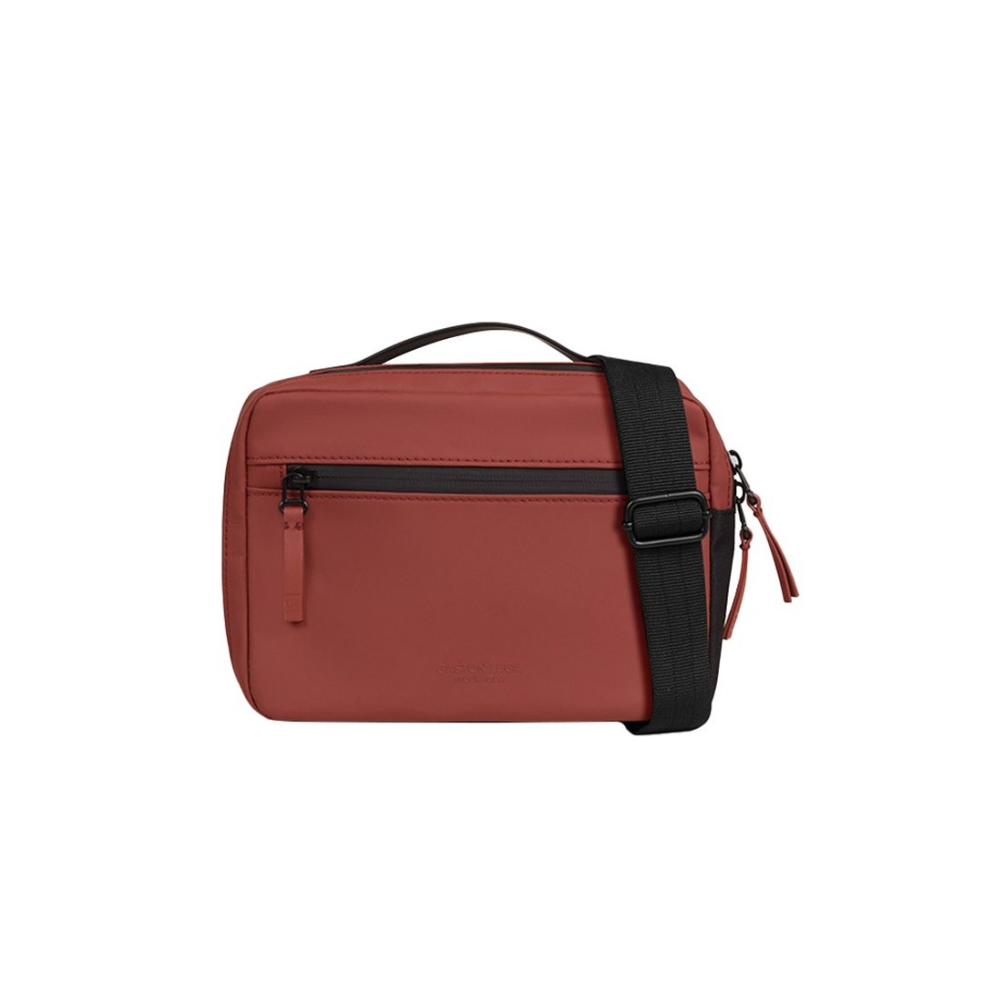 Gaston Luga Dash Box bag 防水两用方包-复古橘【现货】 - 侧背包/斜挎包 - 其他材质 橘色