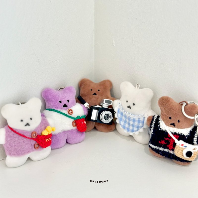 (手工制作) Chanibear 娃娃包 (4种) - 其他 - 棉．麻 多色