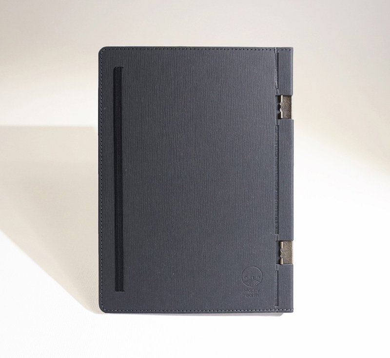 地球好乐 | A5回收纸笔记本-炭黑 - 笔记本/手帐 - 纸 黑色