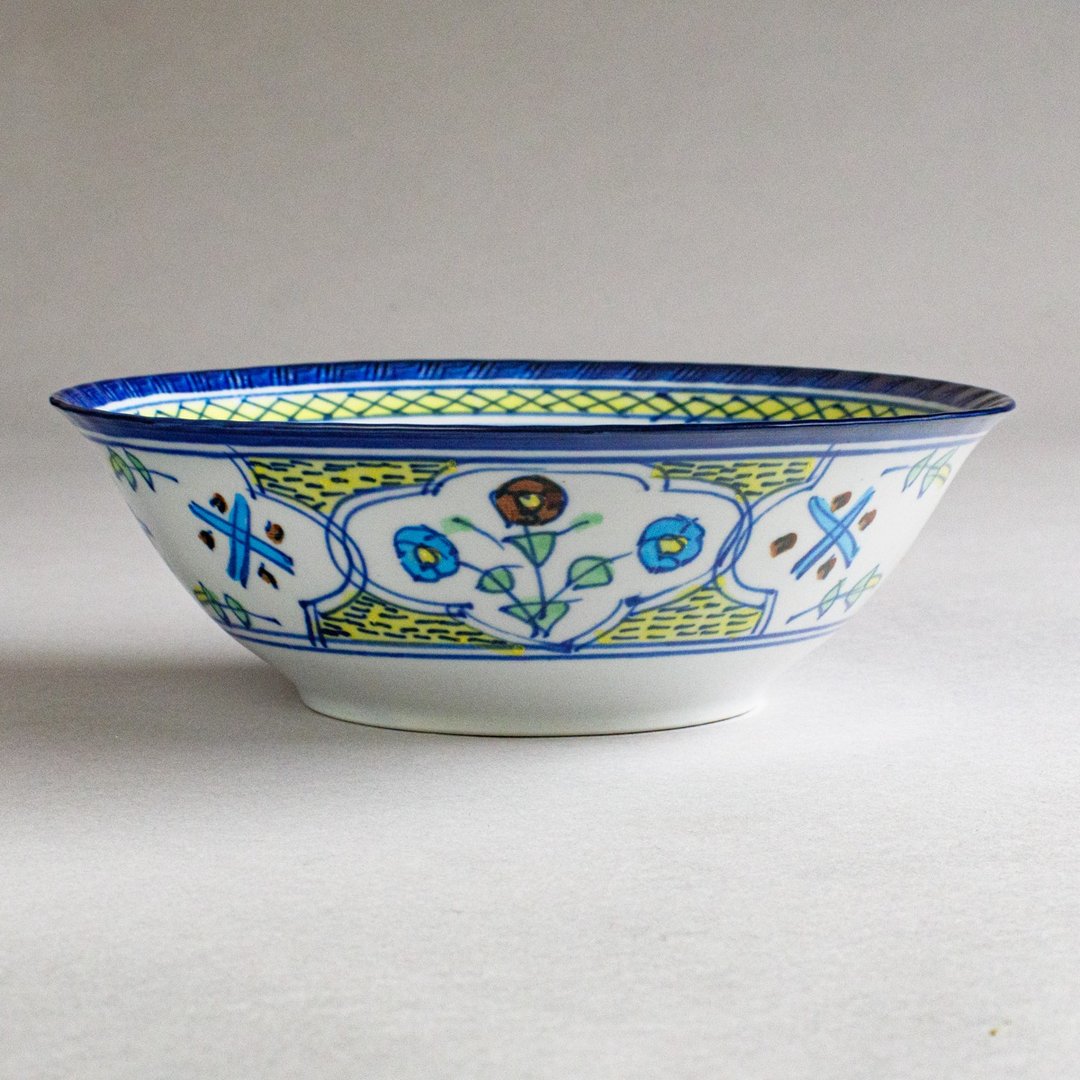 Yazd Pottery Bowl / Flower - 碗 - 陶 