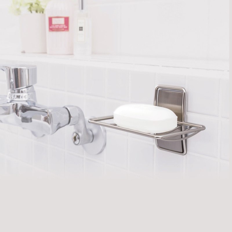 3M BATH32 无痕金属防水收纳系列-肥皂架(美国设计款) - 卫浴用品 - 其他金属 银色