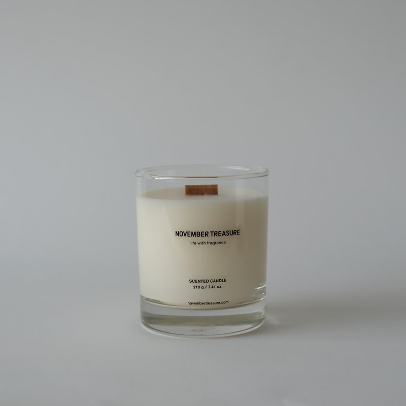 42' PALO WHISPER 圣木低语 / 工艺香氛蜡烛 - 蜡烛/烛台 - 蜡 白色