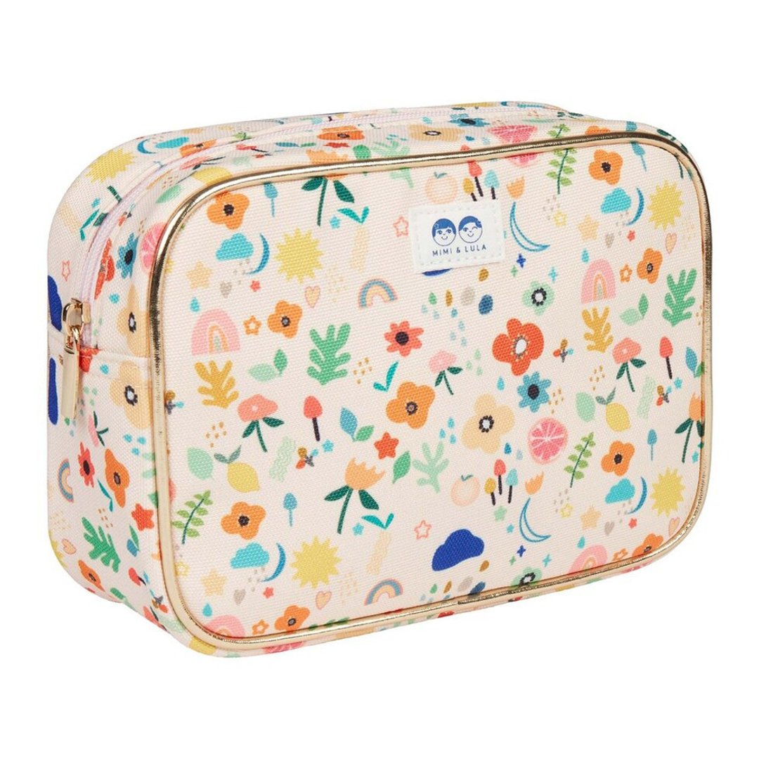 英国Mimi & Lula SS22_夏日小花旅行盥洗包/化妆包 - 婴儿饰品 - 聚酯纤维 