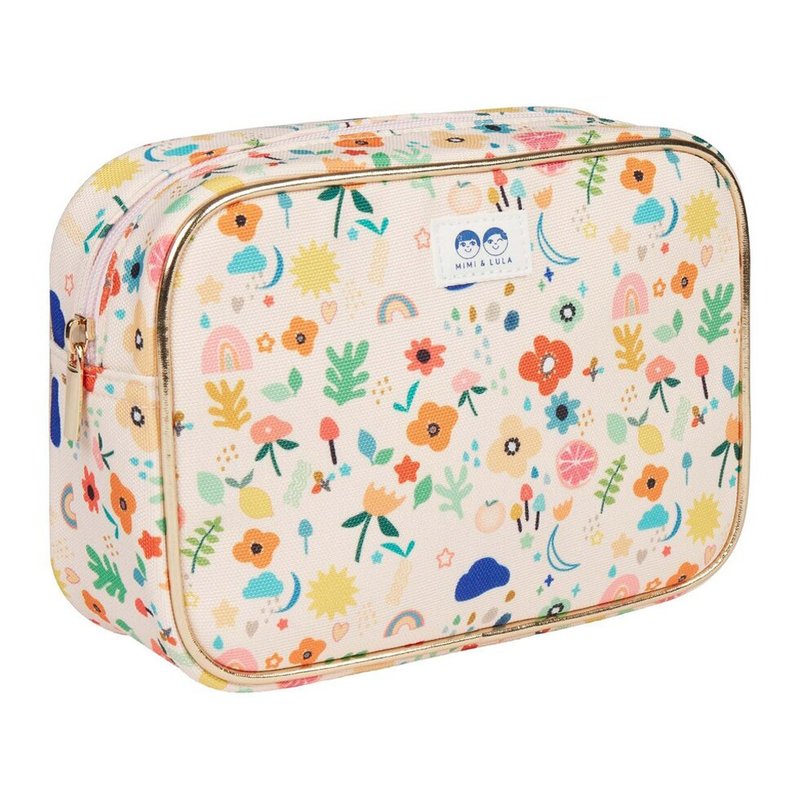 英国Mimi & Lula SS22_夏日小花旅行盥洗包/化妆包 - 婴儿饰品 - 聚酯纤维 