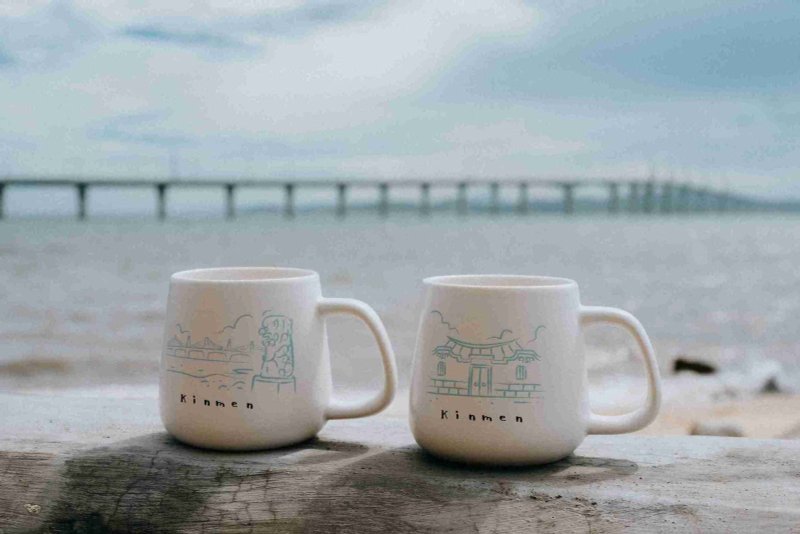 【妙妙屋庇护工场】陶瓷马克杯 - 咖啡杯/马克杯 - 陶 白色