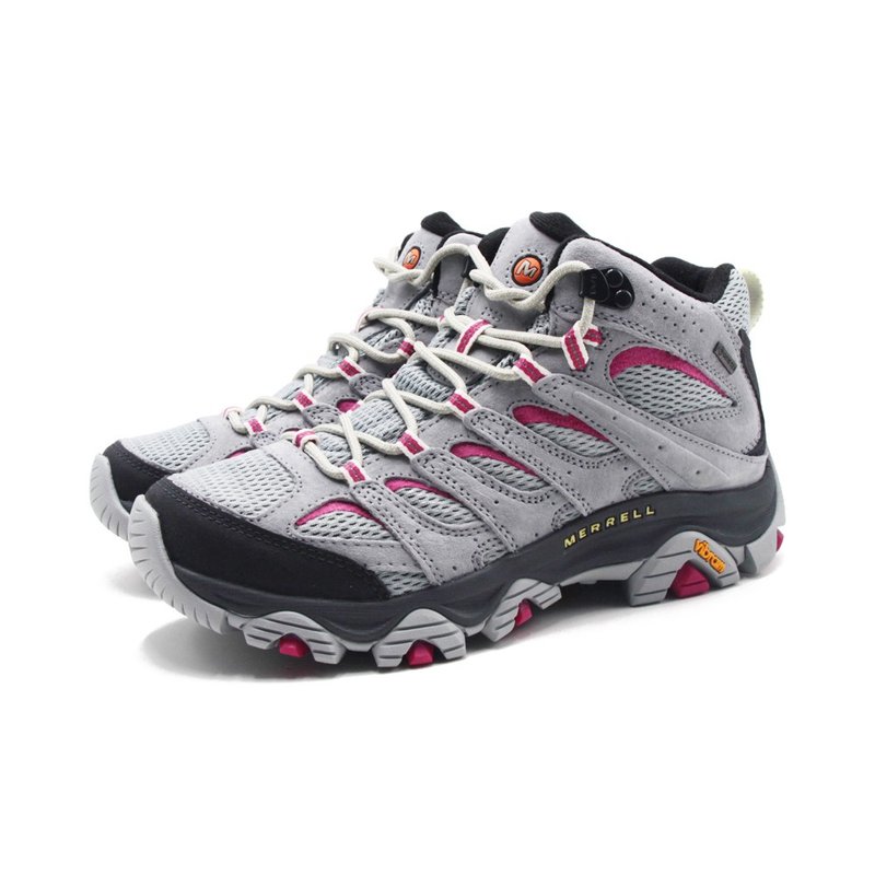 MERRELL(女)MOAB 3 MID GORE-TEX防水登山中筒鞋 女鞋-浅灰 - 女款运动鞋/球鞋 - 防水材质 