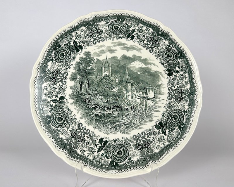 Villeroy & Boch 甜点沙拉盘 布尔根兰绿色餐盘 - 盘子/餐盘/盘架 - 瓷 绿色