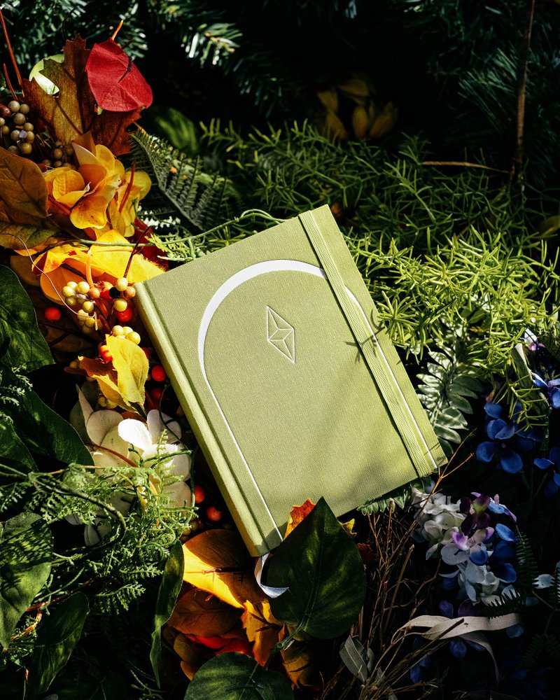 【限量】 Heart 2 Heart 丛林绿无时限手帐 - 笔记本/手帐 - 其他材质 绿色