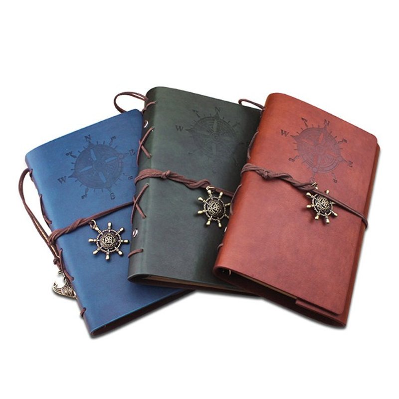 定制礼物 刻字 A6活页 日记本 随身手账 旅行记事本 - 笔记本/手帐 - 纸 