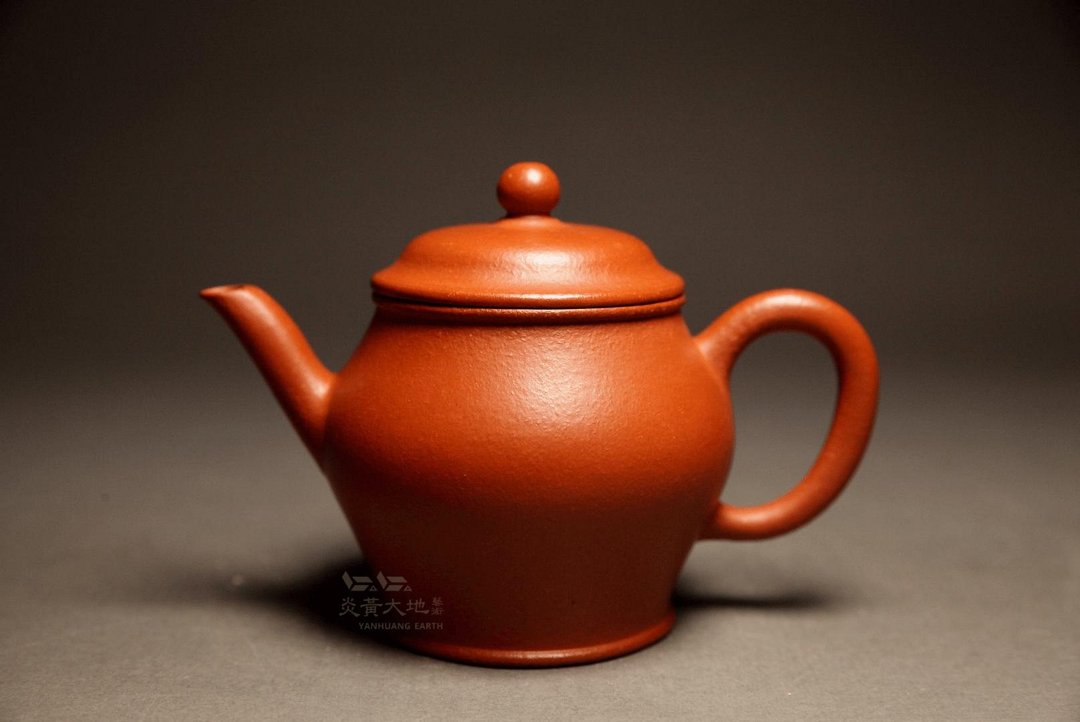 【瓮体】炎黄大地艺术 龙山堂 传统手工 黄龙山朱泥 150cc - 茶具/茶杯 - 陶 红色