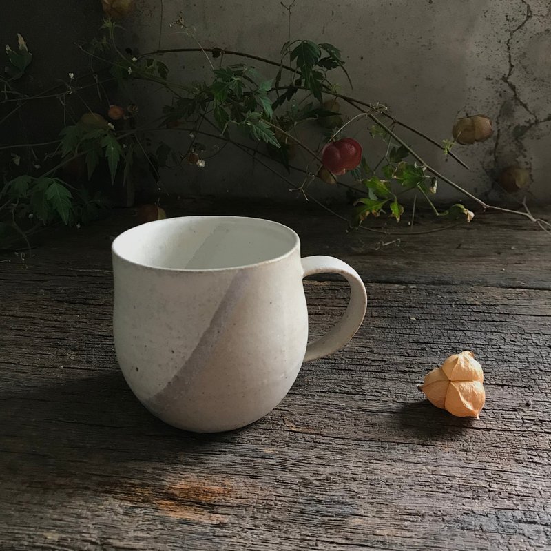 双色釉咖啡杯 - 其他杯子 - 陶 白色