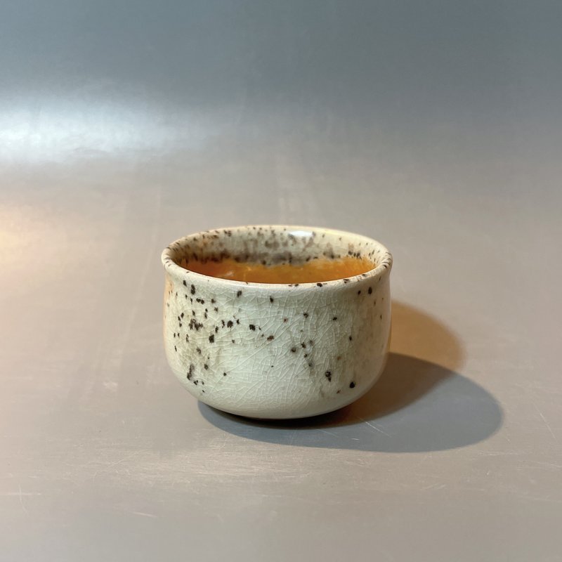 柴烧纯瓷土主人杯 / 小平凡手作 - 茶具/茶杯 - 陶 