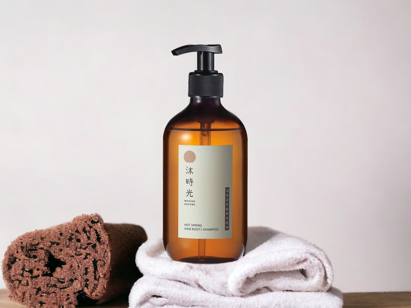 【洗发精】温泉泥萃发根洗发精/500g/含火山温泉 精油 何首乌 - 洗发用品 - 植物．花 咖啡色