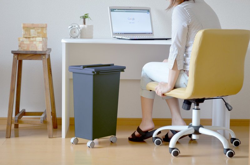 日本 eco container style 机能型三开式垃圾桶(21L) - 垃圾桶 - 塑料 