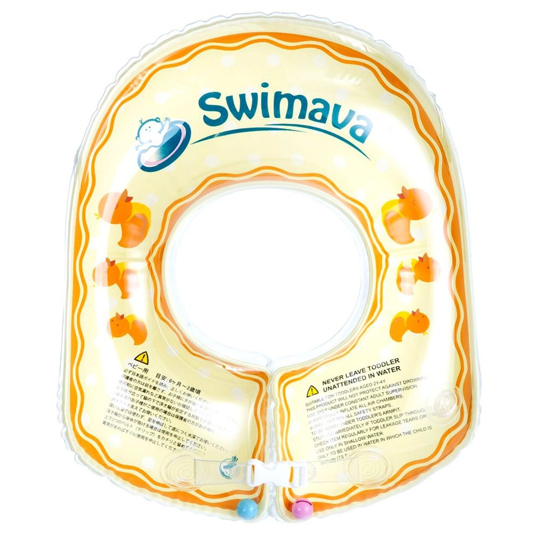 英国Swimava G2小黄鸭初阶儿童游泳圈(大号腋下圈) - 玩具/玩偶 - 塑料 蓝色