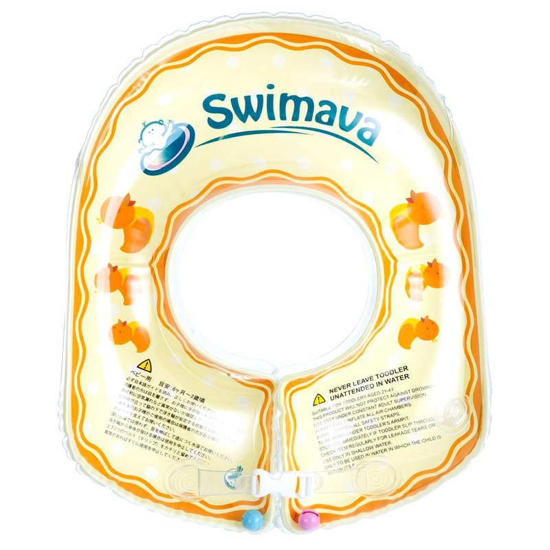 英国Swimava G2小黄鸭初阶儿童游泳圈(大号腋下圈) - 玩具/玩偶 - 塑料 蓝色