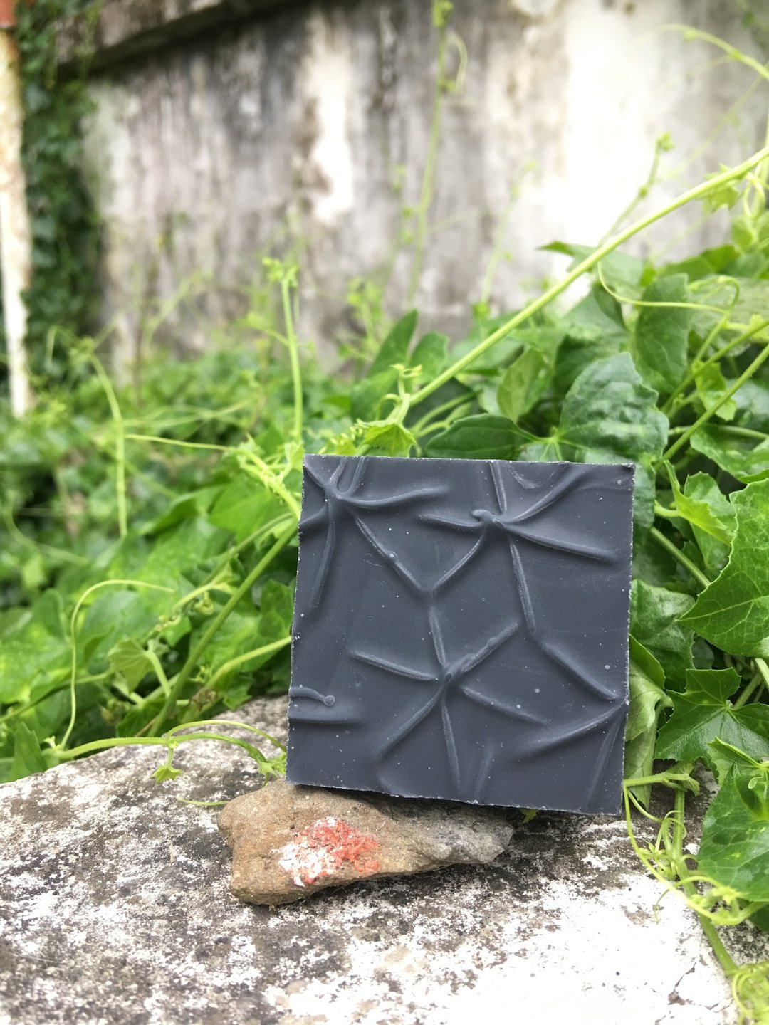 竹炭去油皂  清爽款 - 肥皂/手工皂 - 植物．花 黑色