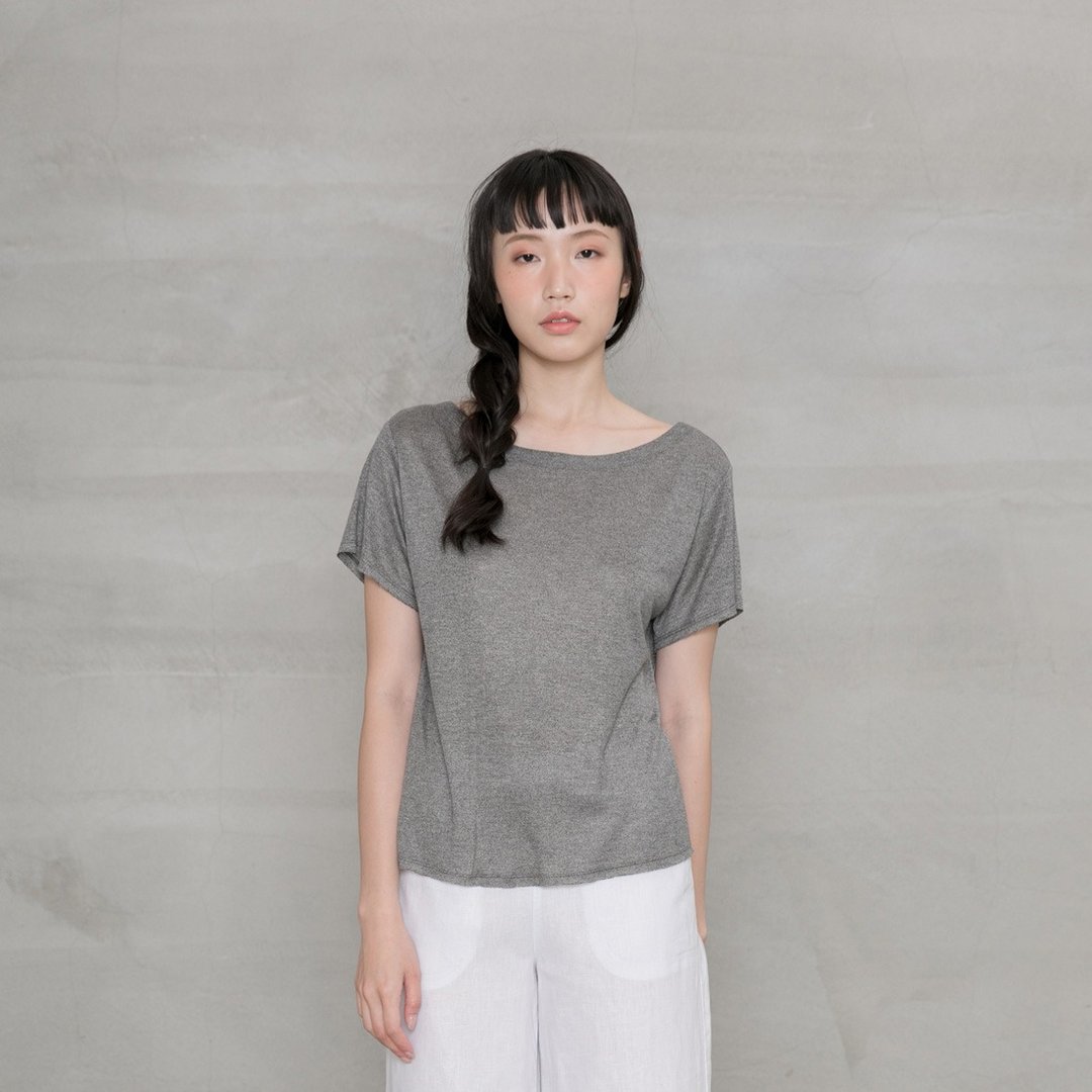 悠然自在清透上衣 Leisure Morning Casual Tee T229 - 女装上衣 - 棉 多色
