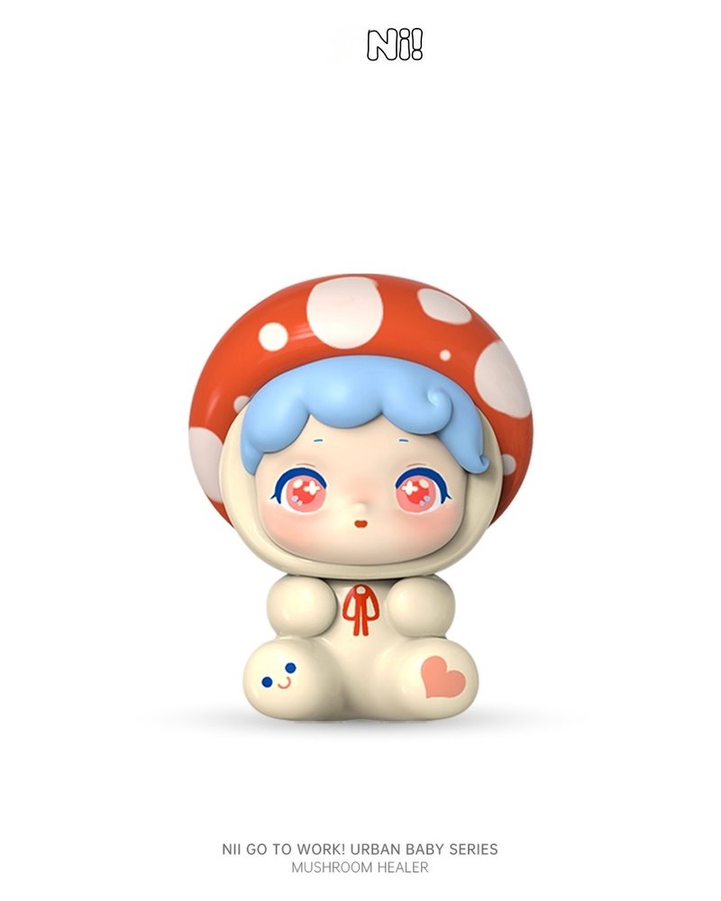 boptoys 潮玩波普 NII 尼伊都市宝宝系列盲袋-4入 - 玩偶/公仔 - 塑料 
