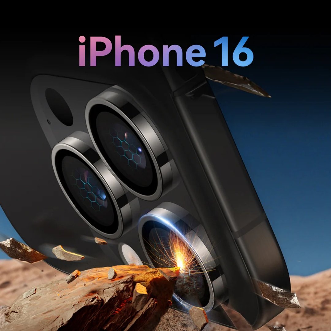 【iPhone 16系列】TORRAS LensGuard 镜头保护贴 - 手机配件 - 其他金属 透明