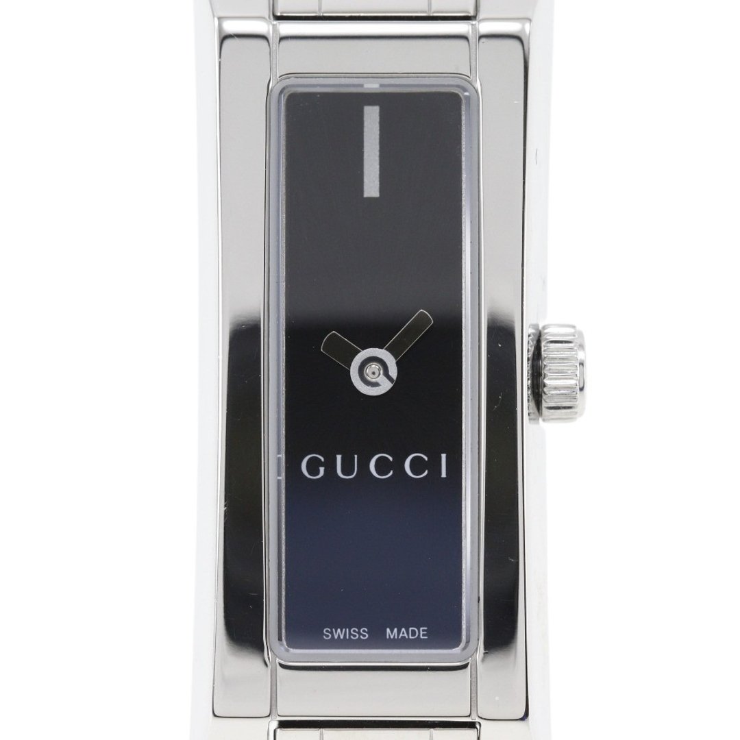 【日本直送】Gucci GUCCI 手表 110 不锈钢 石英 指针式显示 黑表盘 女款【二手】 - 女表 - 不锈钢 黑色