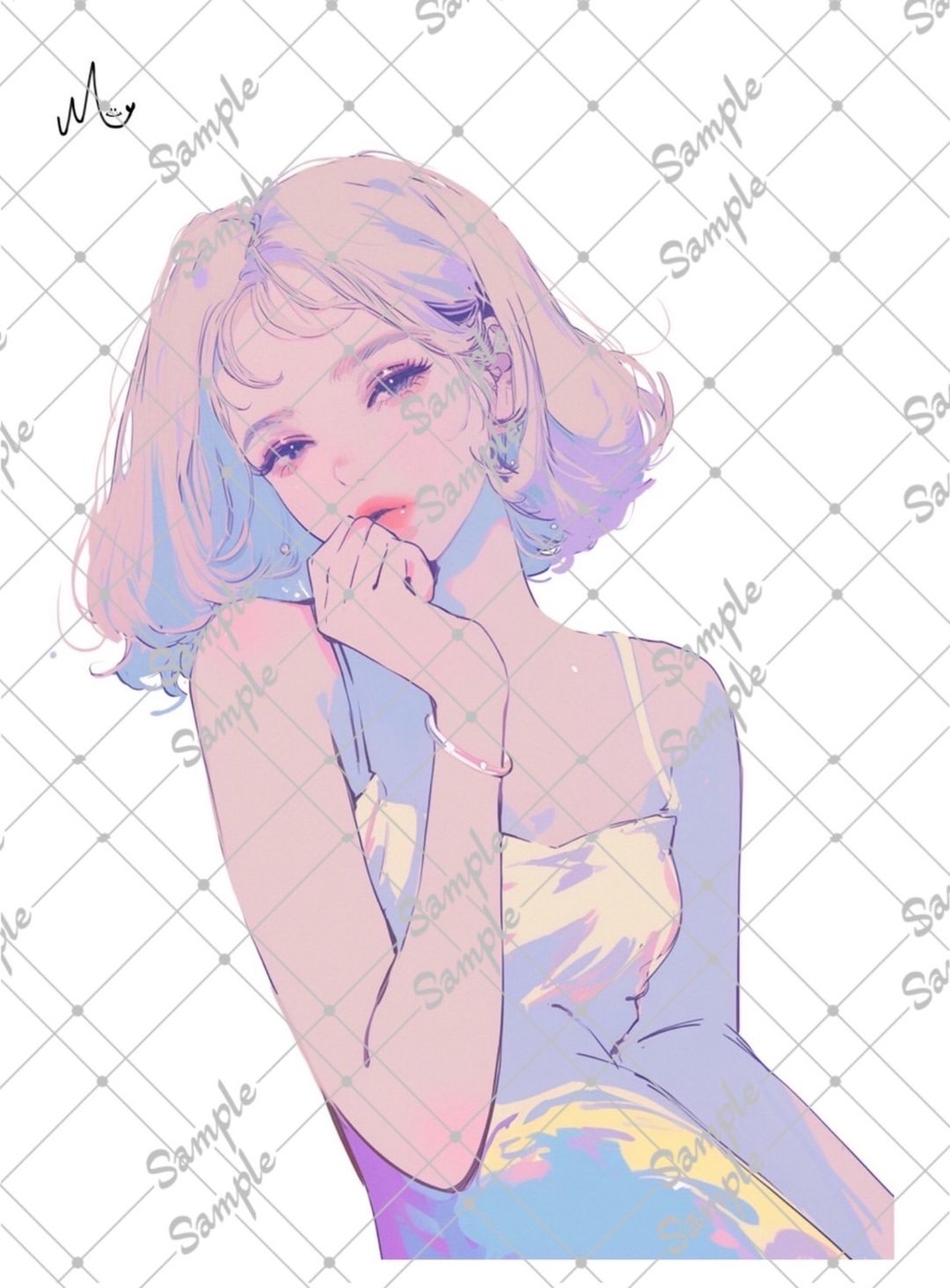 原创人物贴纸 10月新款 - 贴纸 - 纸 