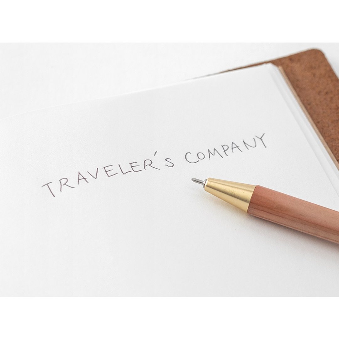 Traveler's Notebook黄铜系列经典再现 - 原子笔铜 FACTORY GREEN - 圆珠笔/中性笔 - 铜/黄铜 绿色