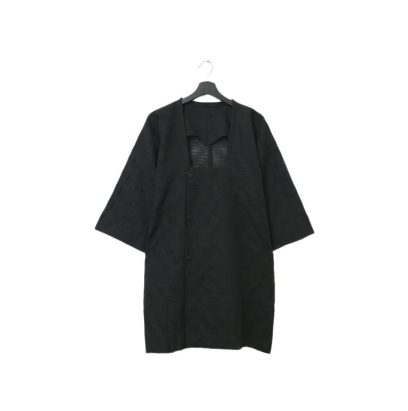 Back to Green-日本透肤羽织  道行 线条 tf-28/vintage kimono - 女装休闲/机能外套 - 棉．麻 